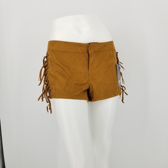 NWT Boom Boom Jean Faux Suede Shorts Size 9 - Picture 2 of 8